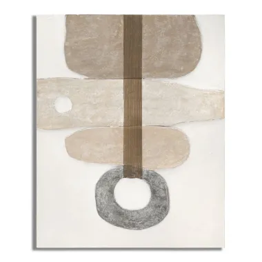 OBRAZ NA PŁÓTNIE STONY -B- 80X2,8X100 cm